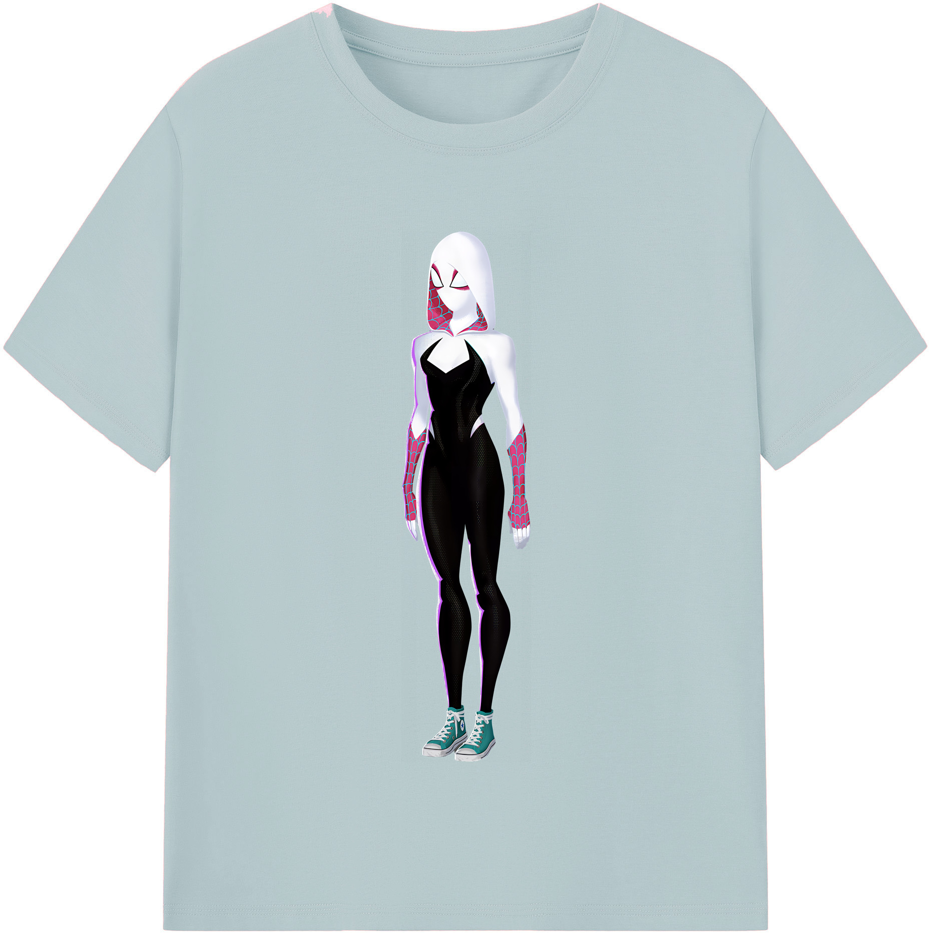 （画像用） Spider Man スパイダーマン 綿100％半袖Tシャツ（フロントプリント）